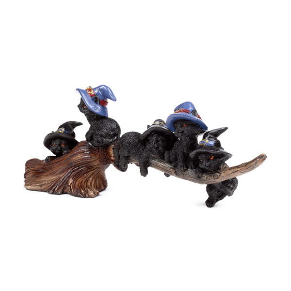 Witches Cat - Playing on Broomstick - Image 3