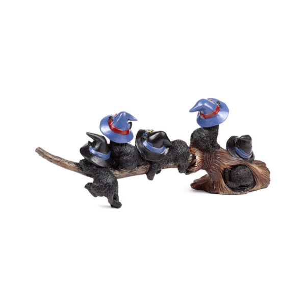 Witches Cat - Playing on Broomstick - Image 5