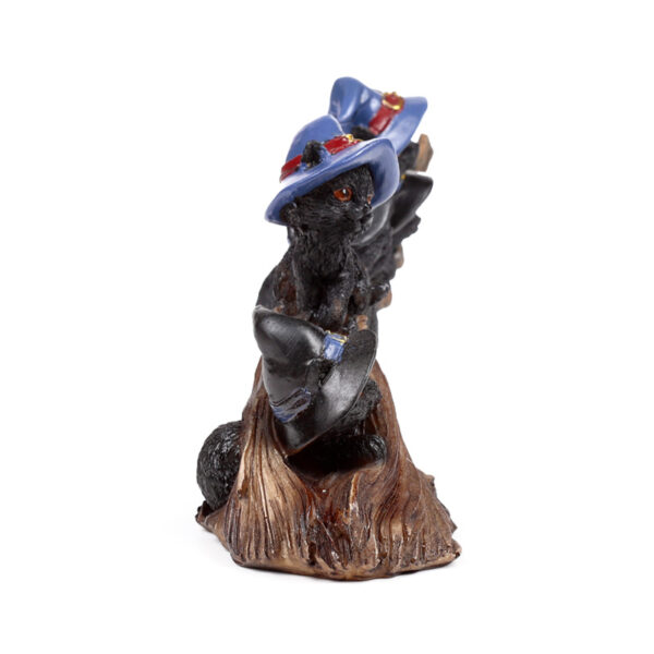 Witches Cat - Playing on Broomstick - Image 7