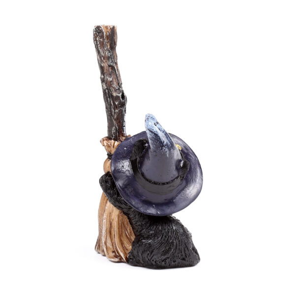 Witches Cat - Holding Broomstick - Image 8