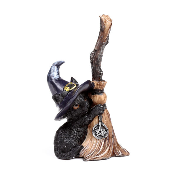 Witches Cat - Holding Broomstick - Image 10