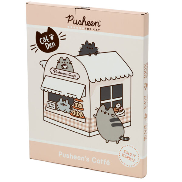 Cardboard Cat Den Playhouse - Pusheen the Cat - Image 5