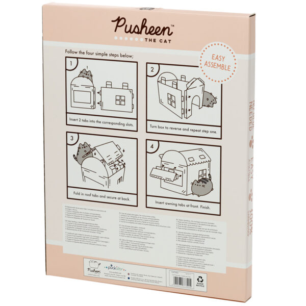 Cardboard Cat Den Playhouse - Pusheen the Cat - Image 6