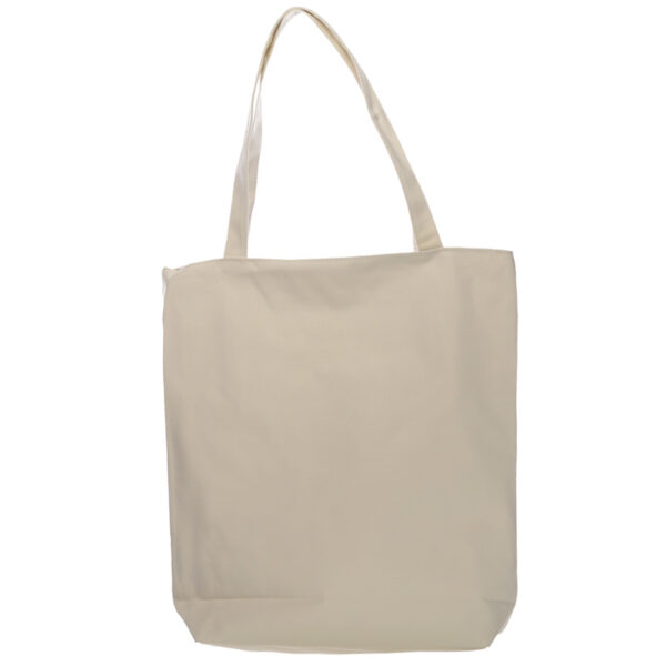 Handy Cotton Zip Up Shopping Bag - London Bus - Image 3