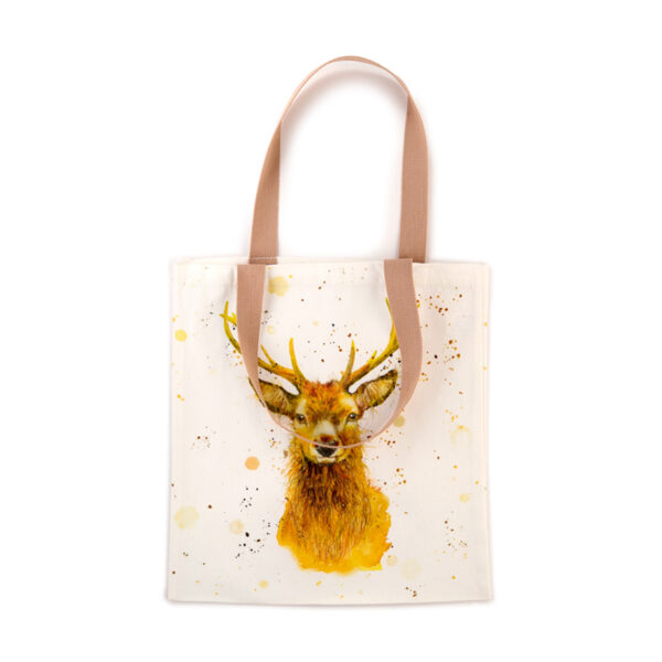 Tote Shopping Bag - Jan Pashley Stag - Image 3