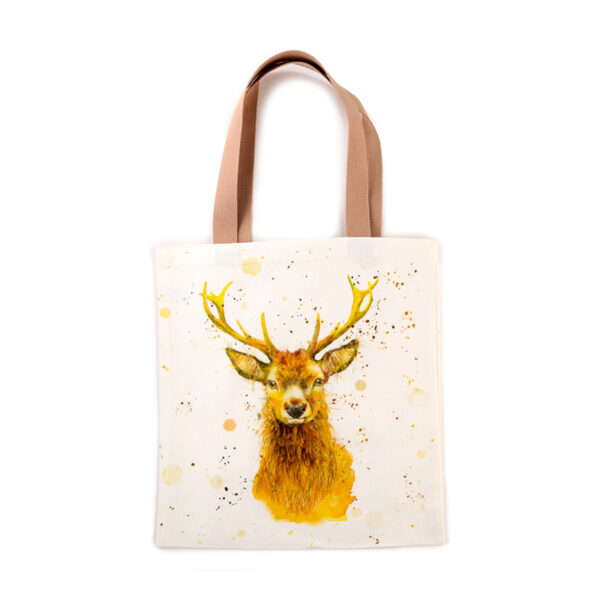 Tote Shopping Bag - Jan Pashley Stag - Image 4