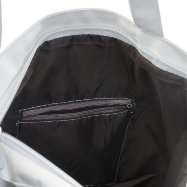 Handy Cotton Zip Up Shopping Bag - Sheep Design - Image 3
