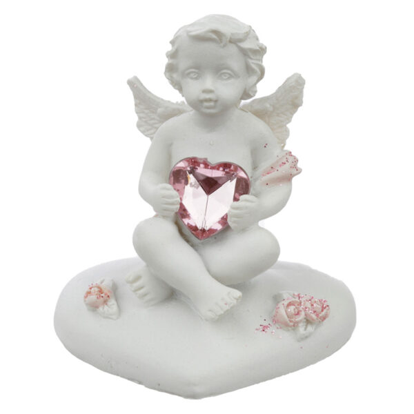 Collectable Peace of Heaven Cherub - Heart of the Rose - Image 2