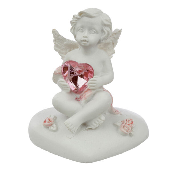 Collectable Peace of Heaven Cherub - Heart of the Rose - Image 4