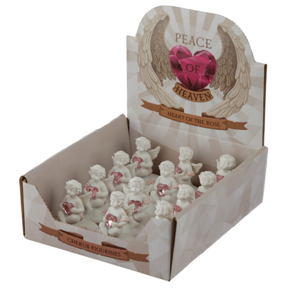 Collectable Peace of Heaven Cherub - Heart of the Rose - Image 5
