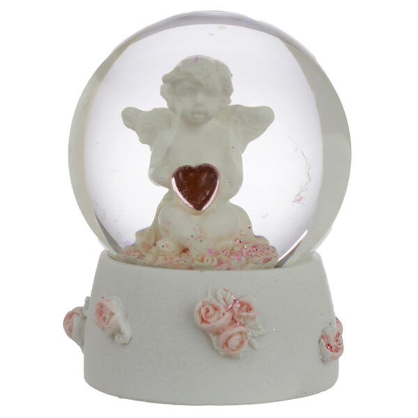 Collectable Peace of Heaven Cherub - Sweet Dreams Snow Globe - Image 5