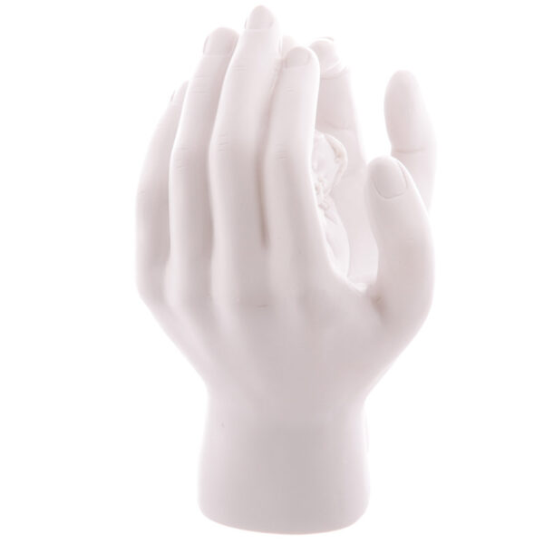 LED Cute Hands and Sleeping Cherub Ornament - Image 5