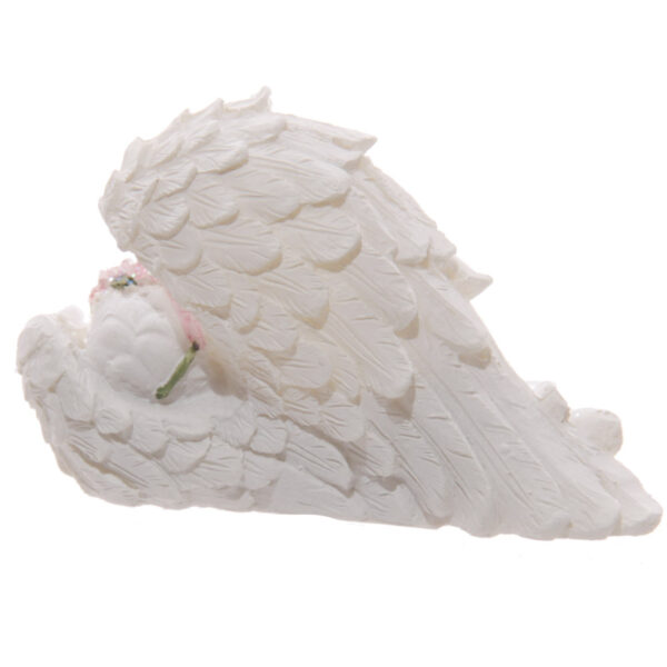 Decorative Rose Cherub Sleeping Figurine - Image 7