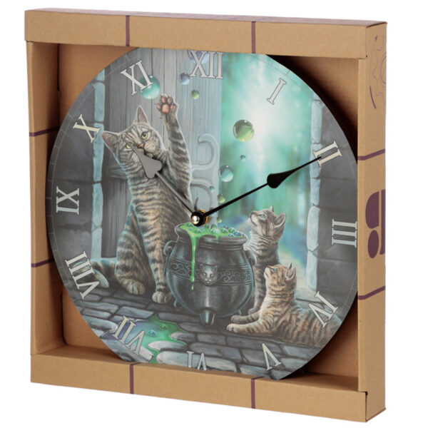 Wall Clock - Lisa Parker Hubble Bubble Cat & Kitten - Image 6