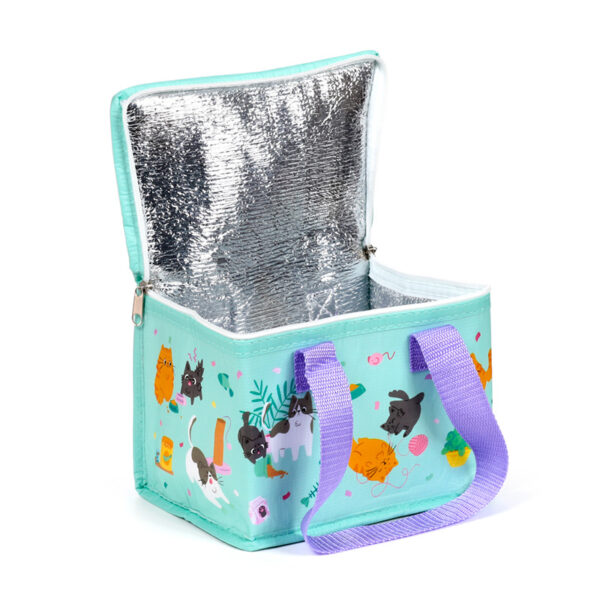 Beans & Co Cats RPET Cool Bag - Image 3