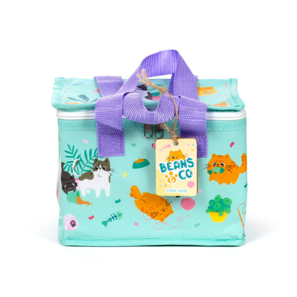 Beans & Co Cats RPET Cool Bag - Image 9