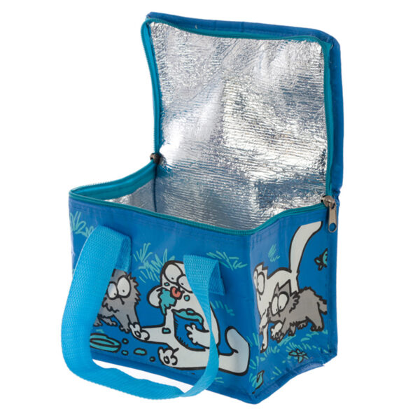 Blue Simon's Cat and Kitten Cool Bag - Image 5