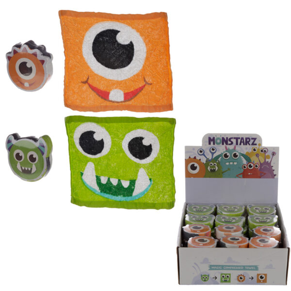 Compressed Travel Towel - Monster Monstarz - Image 7