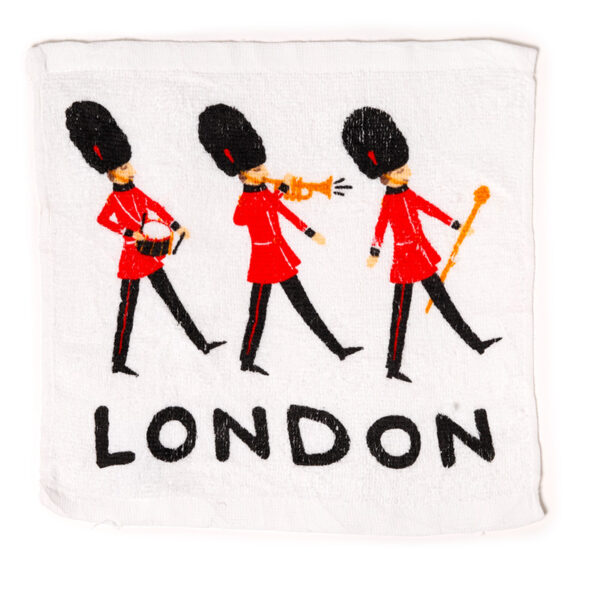 Compressed Travel Towel - London Icons - Image 2