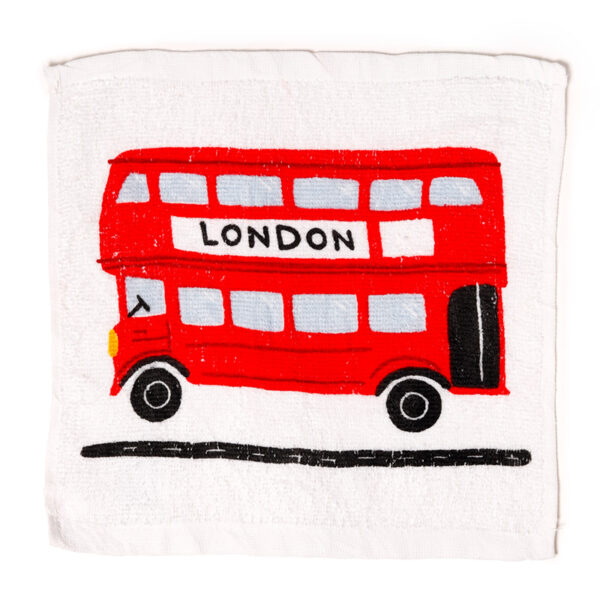 Compressed Travel Towel - London Icons - Image 3