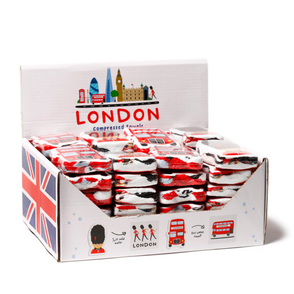 Compressed Travel Towel - London Icons - Image 8
