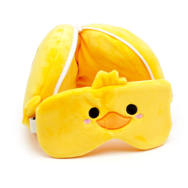 Relaxeazzz Travel Pillow & Eye Mask - Duck - Image 3