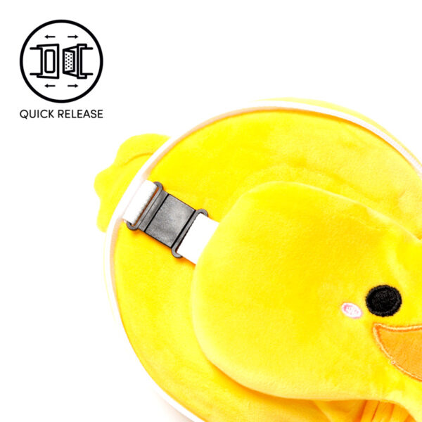 Relaxeazzz Travel Pillow & Eye Mask - Duck - Image 5