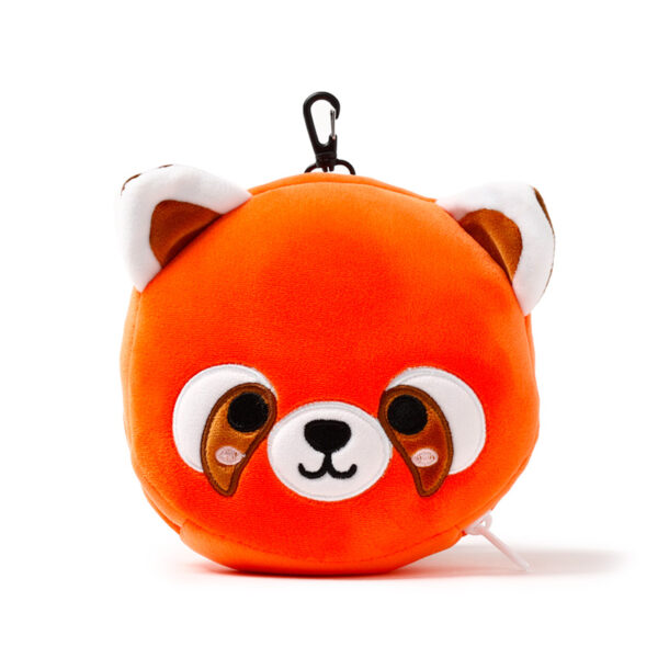 Relaxeazzz Travel Pillow & Eye Mask - Red Panda - Image 4