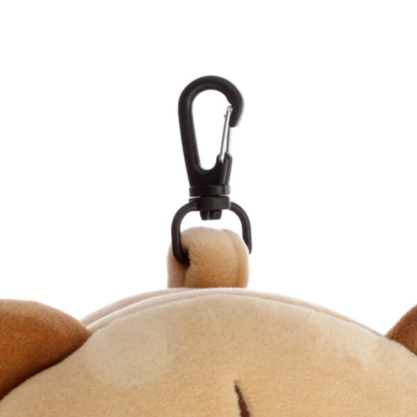Relaxeazzz Travel Pillow & Eye Mask - Mopps Pug - Image 6