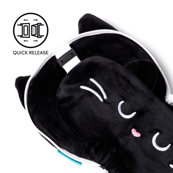 Relaxeazzz Travel Pillow & Eye Mask - Feline Fine Cat - Image 5