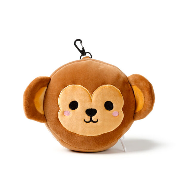 Relaxeazzz Travel Pillow & Eye Mask - Monkey - Image 4