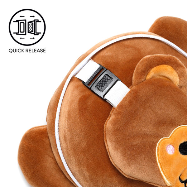 Relaxeazzz Travel Pillow & Eye Mask - Monkey - Image 5