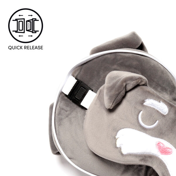 Relaxeazzz Travel Pillow & Eye Mask - Dog Squad - Image 5