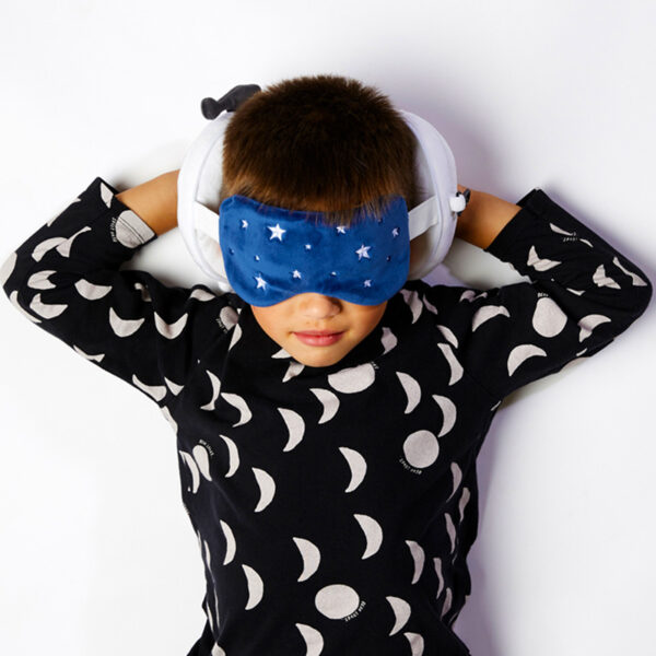 Relaxeazzz Travel Pillow & Eye Mask - Space Cadet - Image 2