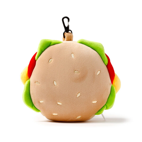 Relaxeazzz Travel Pillow & Eye Mask - Fast Food Burger - Image 4