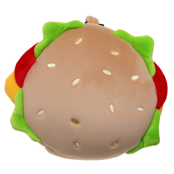 Relaxeazzz Travel Pillow & Eye Mask - Fast Food Burger - Image 8