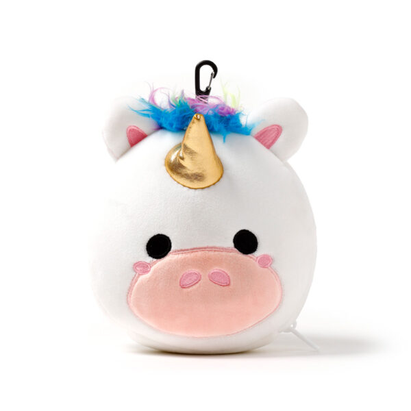 Relaxeazzz Travel Pillow & Eye Mask - Unicorn - Image 4
