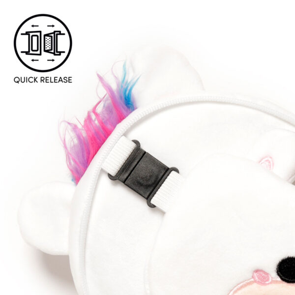 Relaxeazzz Travel Pillow & Eye Mask - Unicorn - Image 5