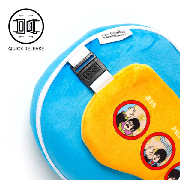 Relaxeazzz Travel Pillow & Eye Mask - The Beatles Yellow Submarine - Image 5