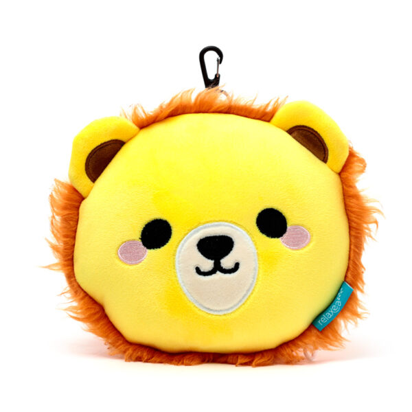 Relaxeazzz Travel Pillow & Eye Mask - Lion - Image 4