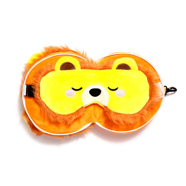 Relaxeazzz Travel Pillow & Eye Mask - Lion - Image 7