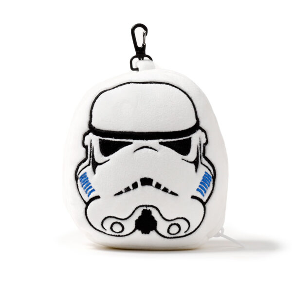 The Original Stormtrooper Relaxeazzz Plush Round Travel Pillow & Eye Mask Set - Image 4