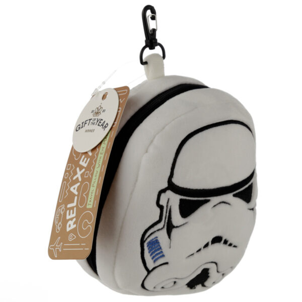 The Original Stormtrooper Relaxeazzz Plush Round Travel Pillow & Eye Mask Set - Image 7