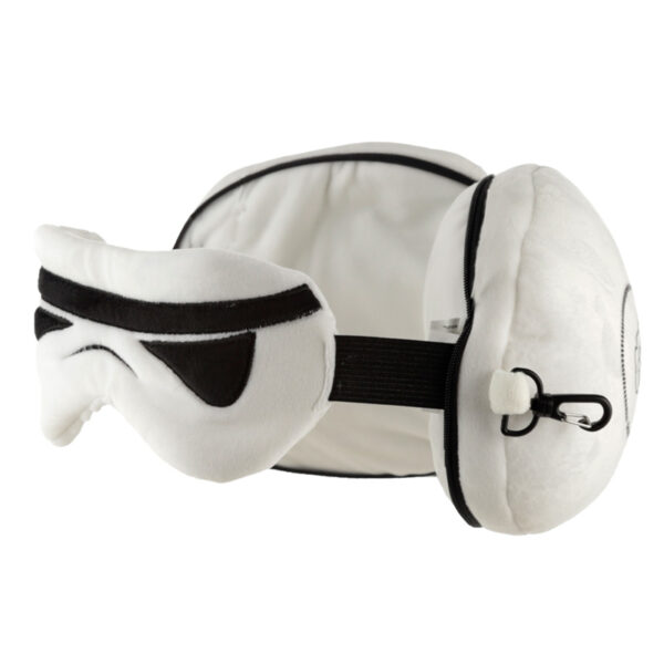 The Original Stormtrooper Relaxeazzz Plush Round Travel Pillow & Eye Mask Set - Image 8