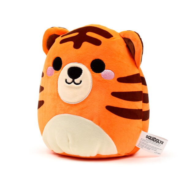 Squidglys Alfie the Tiger Adoramals Wild Plush Toy - Image 3