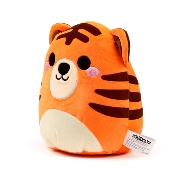 Squidglys Alfie the Tiger Adoramals Wild Plush Toy - Image 4