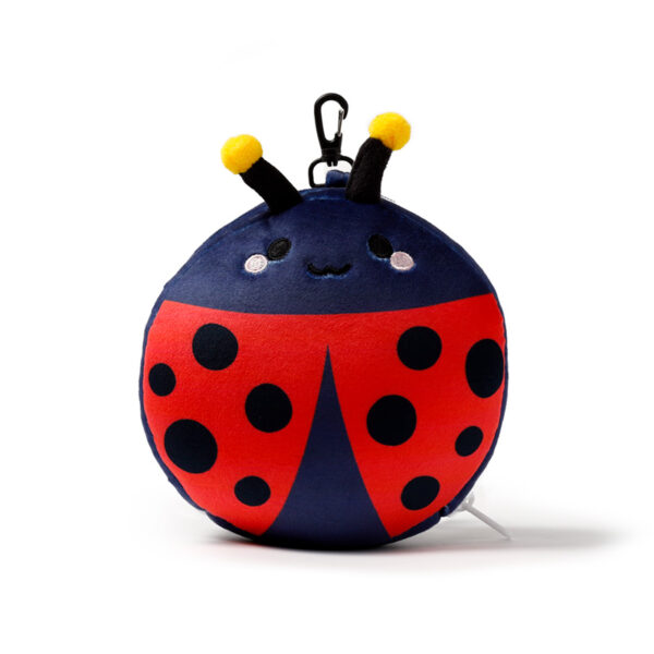 Relaxeazzz Travel Pillow & Eye Mask - Adorabugs Ladybug - Image 3
