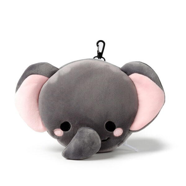 Relaxeazzz Travel Pillow & Eye Mask - Adoramals Janu the Elephant - Image 4