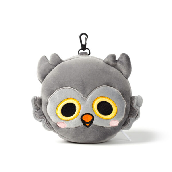 Relaxeazzz Travel Pillow & Eye Mask - Adoramals Winston the Owl - Image 4