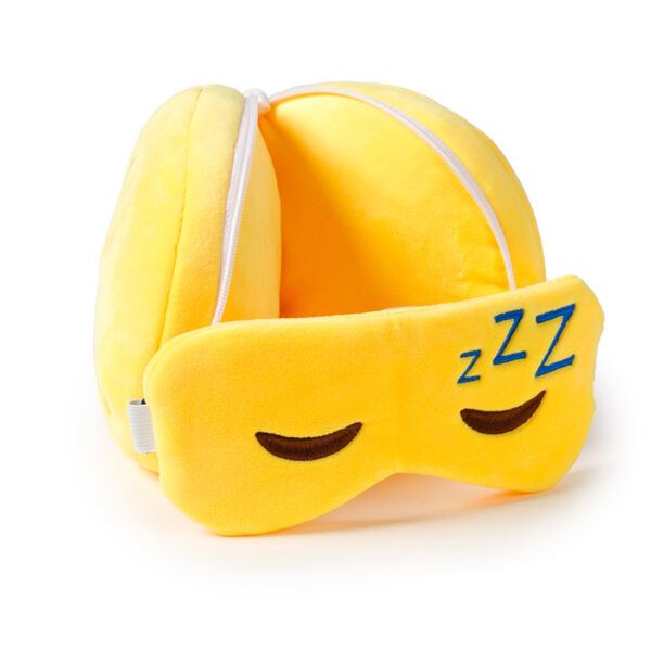 Relaxeazzz Travel Pillow & Eye Mask - Snoozie the Sleeping Head - Image 3